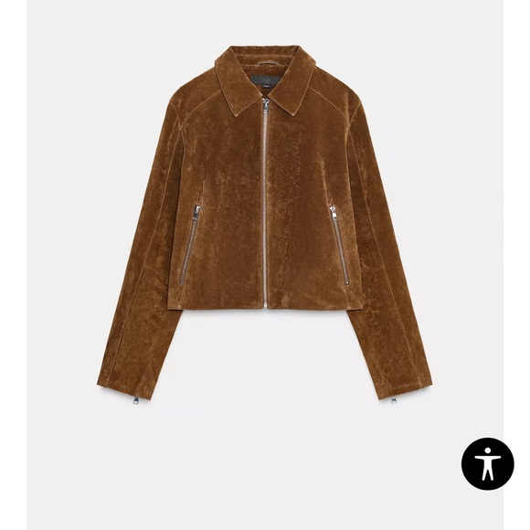 Zara Jackets & Blazers - Zara Suede Women's Jacket